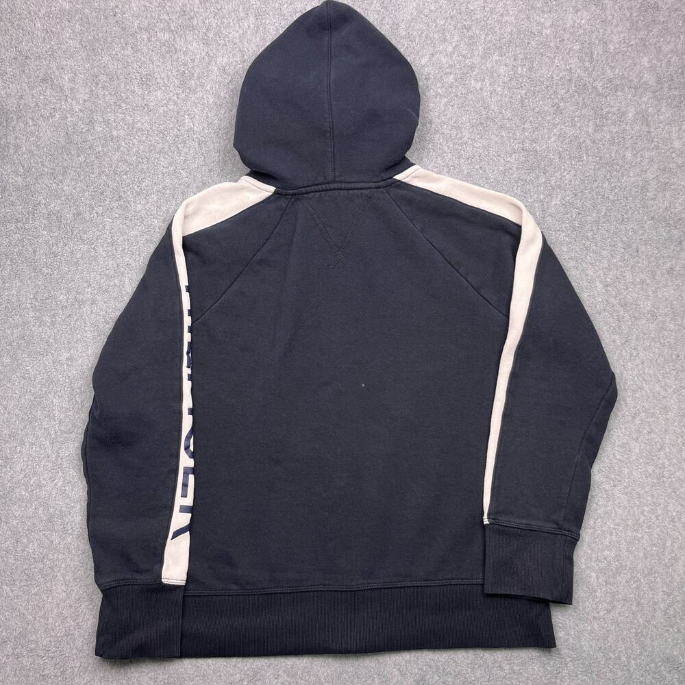 tommy hilfiger sports hoodie blue full zip sweatshirt large - Picture 7 of 10